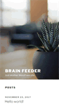 Mobile Screenshot of brainfeeder.com